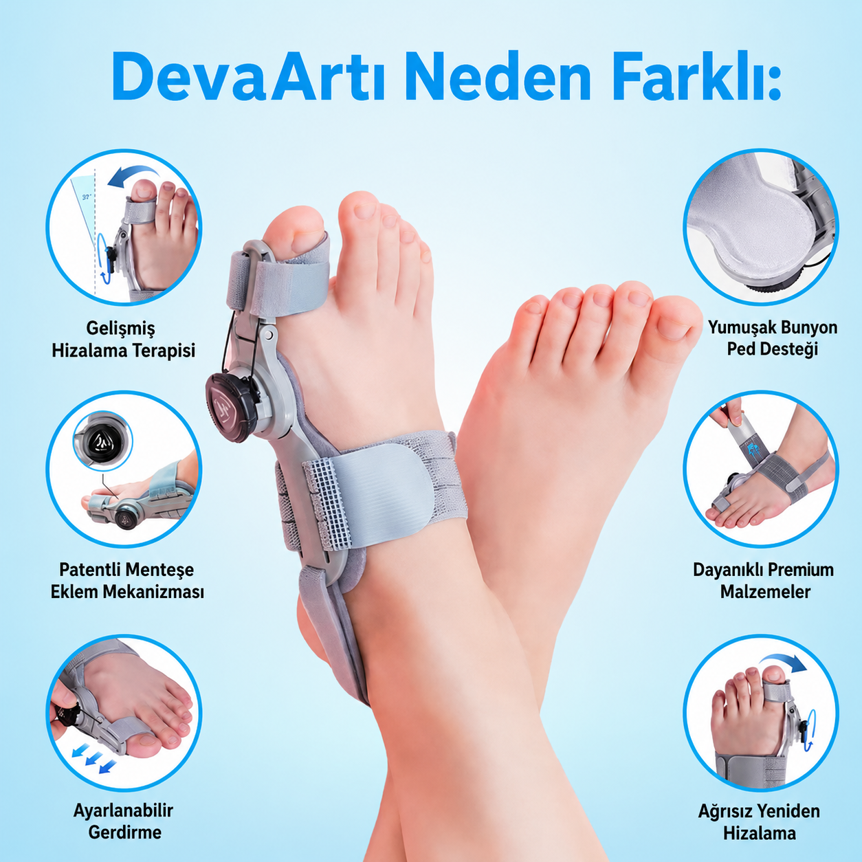 DevaArtı | Ortopedik Ayak Ateli